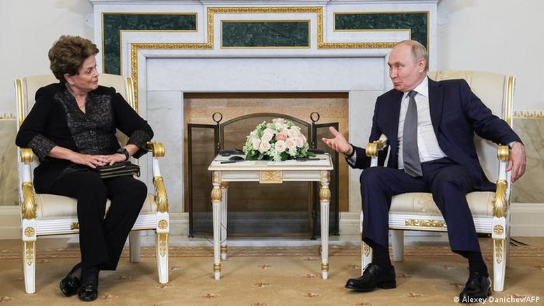 Dilma Rousseff se reúne com Vladimir Putin na Rússia