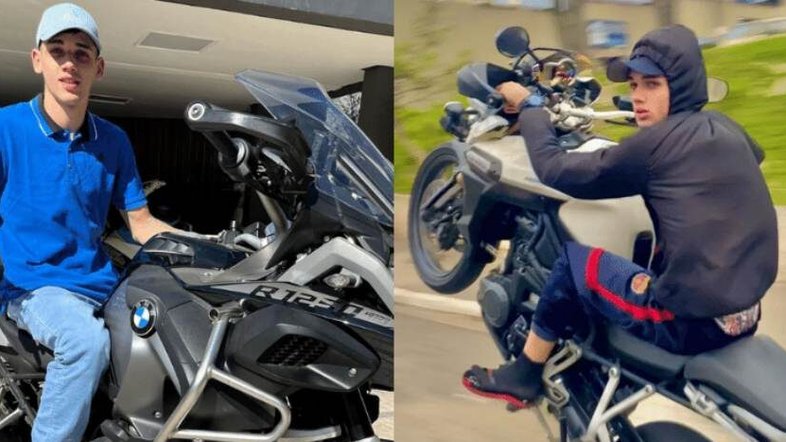 SP: Acidente de moto com influenciador conhecido por ‘dar grau’ deixa um adolescente morto e outro ferido