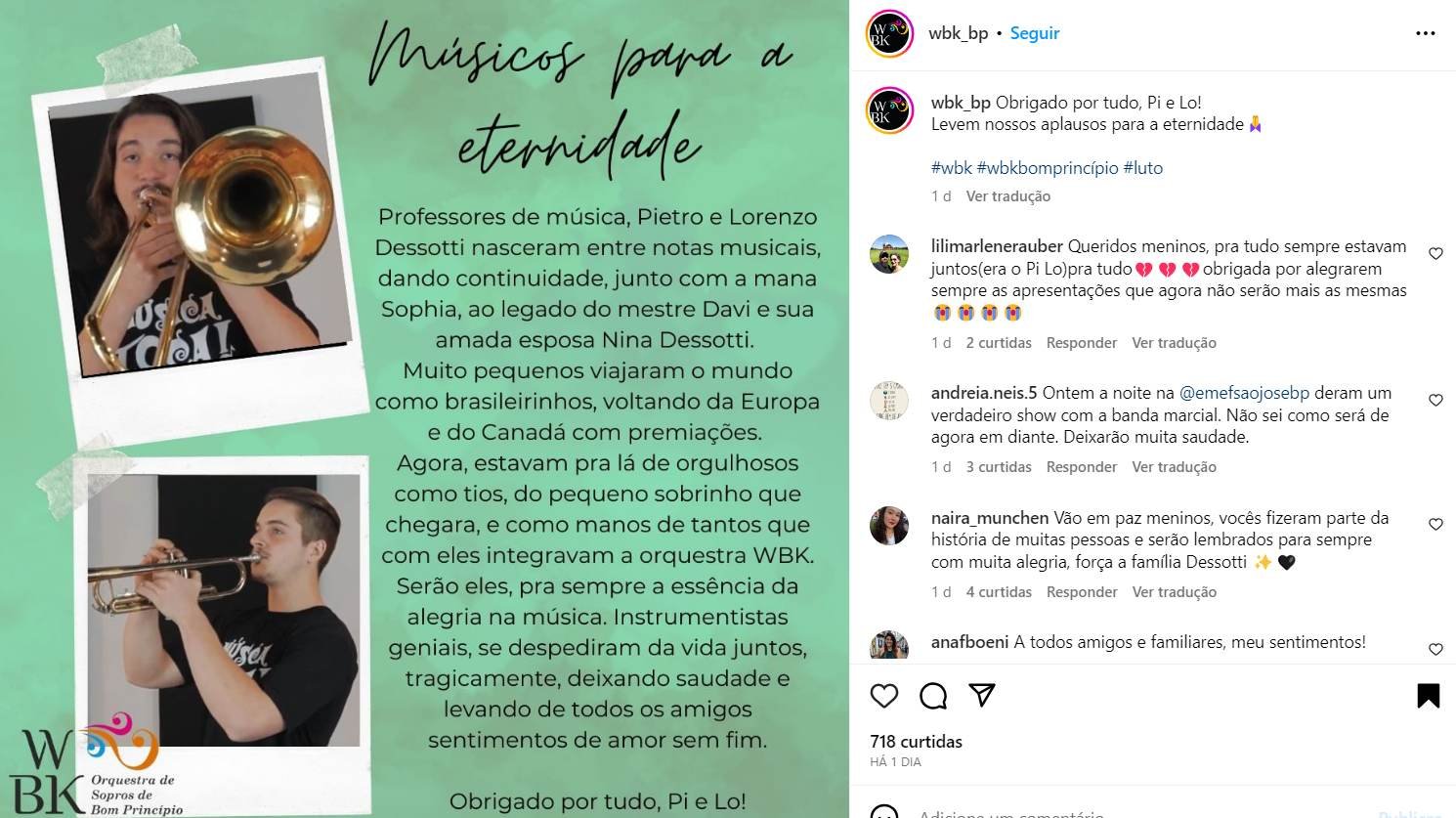 RS: conheça os irmãos músicos que morreram em acidente de trânsito 