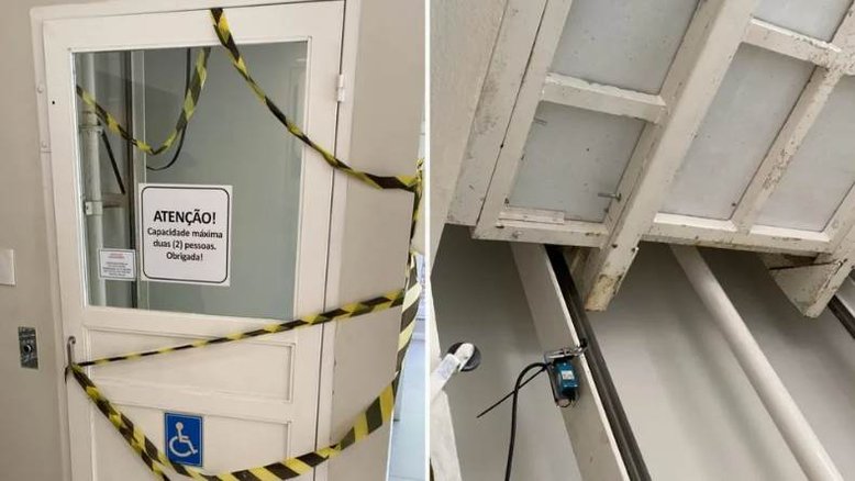 RS: casal de idosos é esmagado por elevador; homem morre, e mulher é hospitalizada
