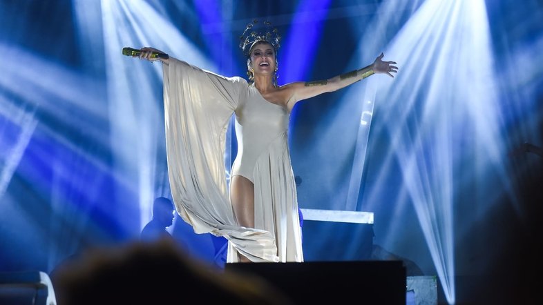 Claudia Leitte foi uma das atrações do 'Tão Ser Tão'