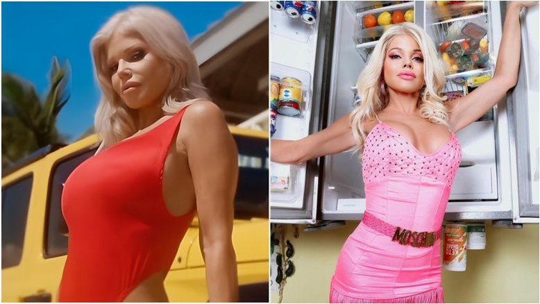 Estrela de 'Baywatch', Donna D'Errico encarna Barbie aos 55 anos e surpreende 