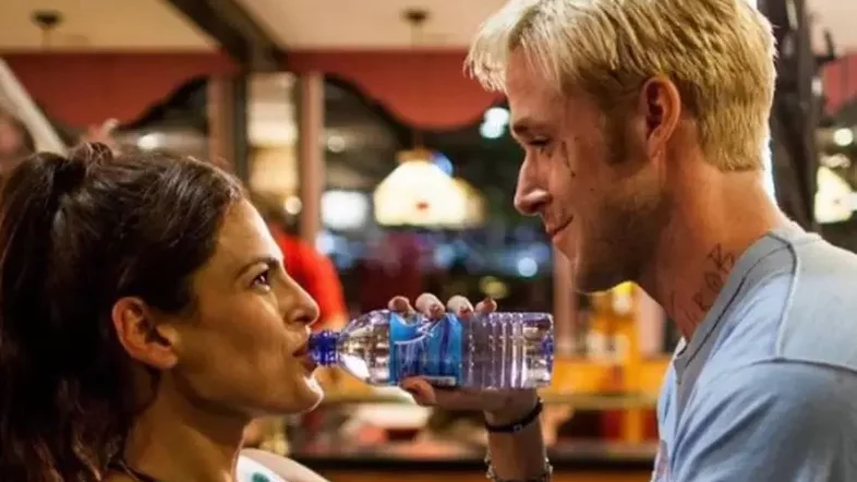 Eva Mendes e o marido Ryan Gosling