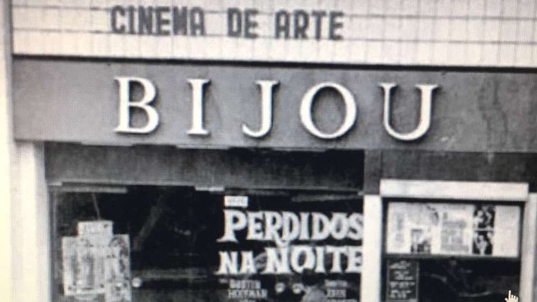 Fachada do Cine Bijou
