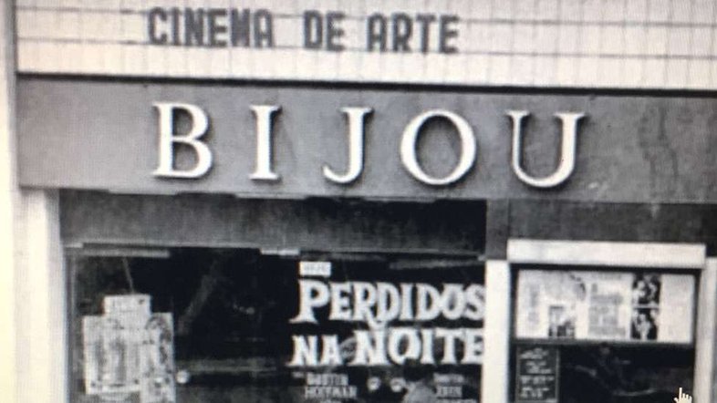 Fachada do Cine Bijou