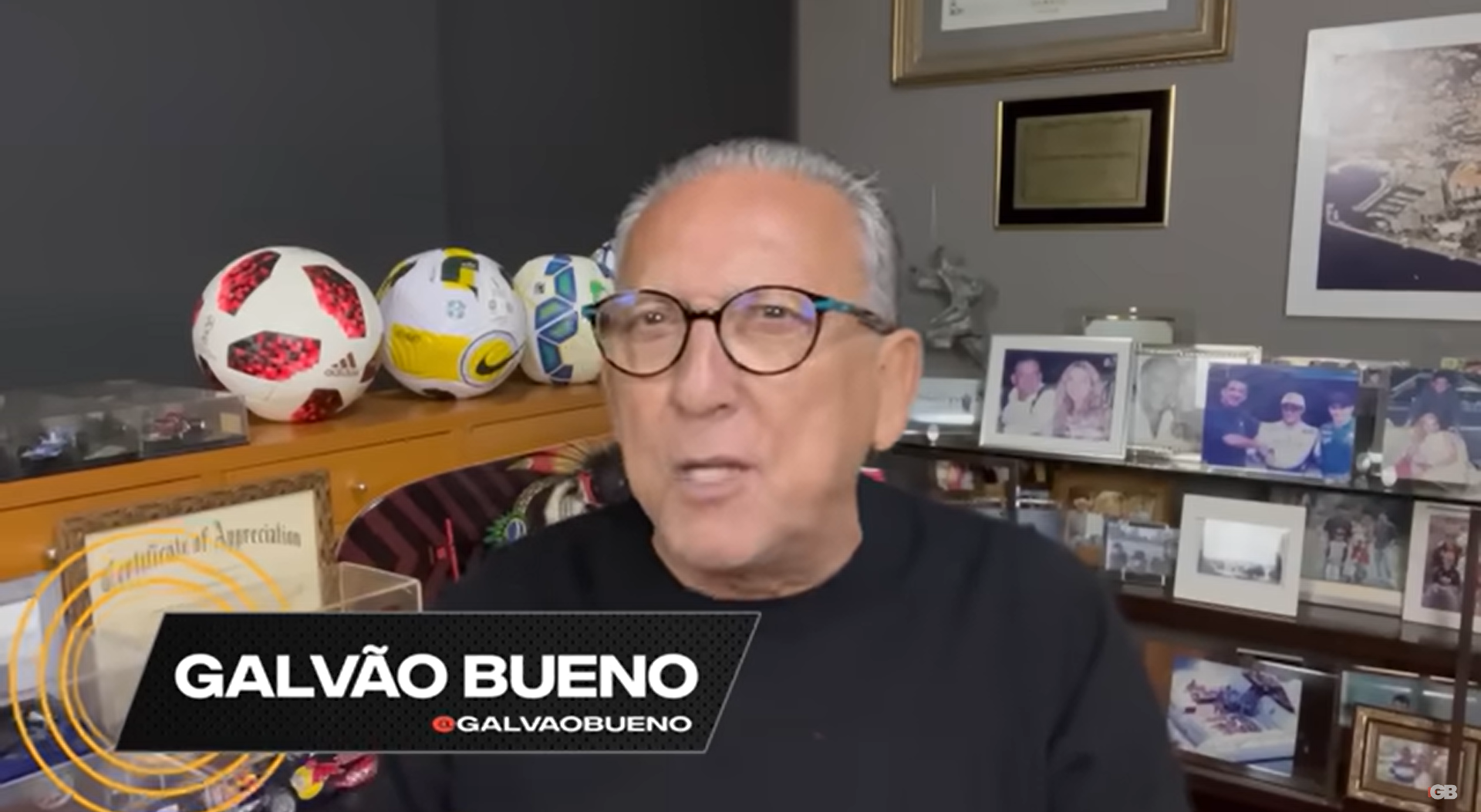 Galvão Bueno falou sobre a contratação de Fernando Diniz pela CBF