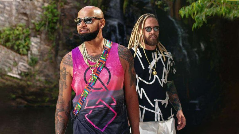 O duo de rap brasiliense Tribo da Periferia