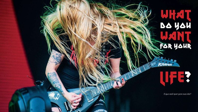 Guitarrista em edição do Rock in Rio