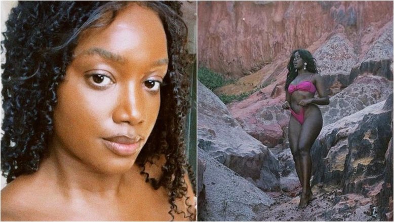 IZA posa de biquíni rosa em meio a pedras e agita web: 'Achando que é o álbum novo’