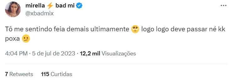 tuite de MC Mirella