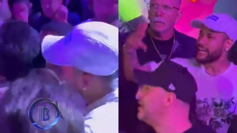 Neymar se envolve em confusão em show no Rio