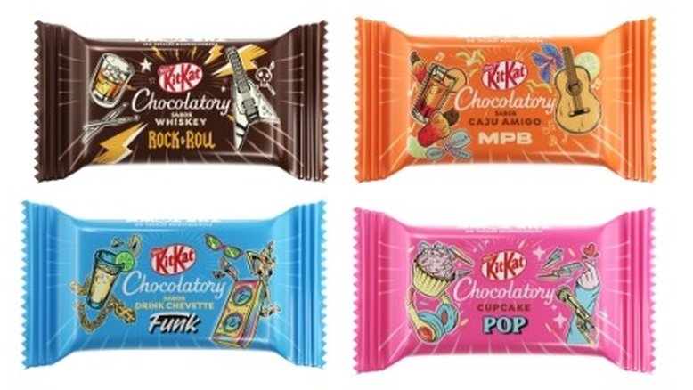 KITKAT lança sabores inspirados nos estilos musicais para o The Town 2023