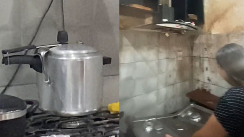 Panela de pressão da TikToker Isa Paiva