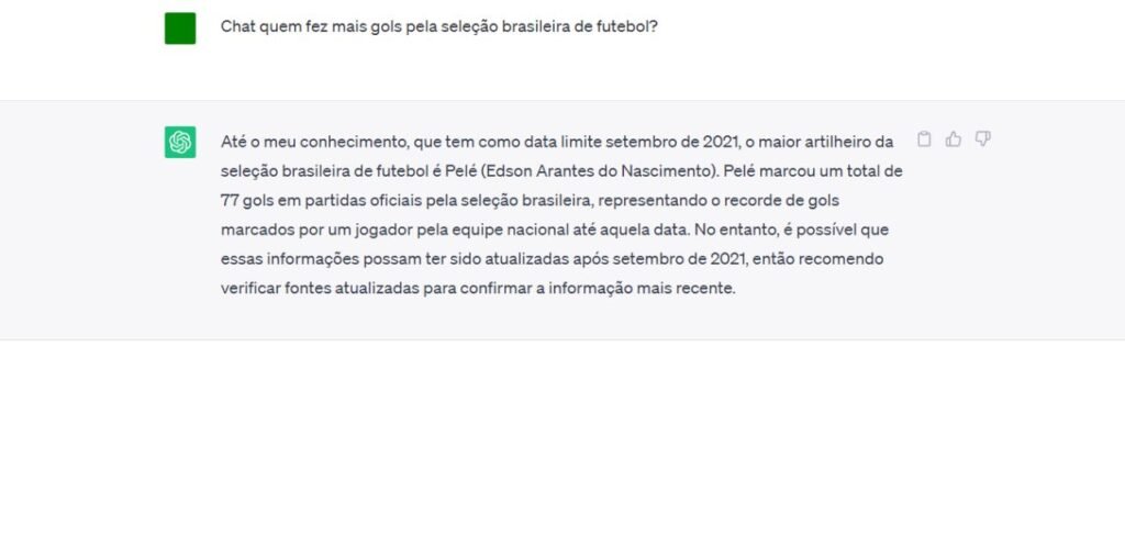 O caso de Marta: inteligência artificial escancara desigualdade de gênero no futebol 7 Inteligência artificial e a artilharia das seleções brasileiras de futebol