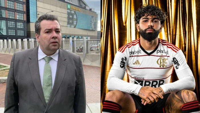 Montagem ISTOÉ/Reprodução Instagram/Reprodução Twitter @Flamengo