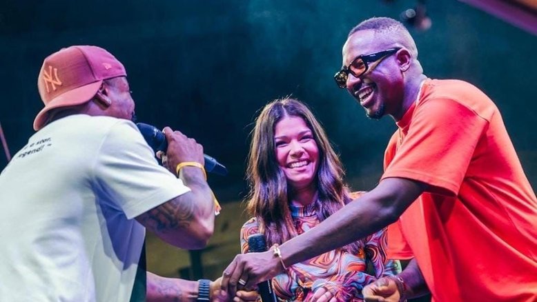 Tília faz participação especial na 'Resenha do Mumu'
