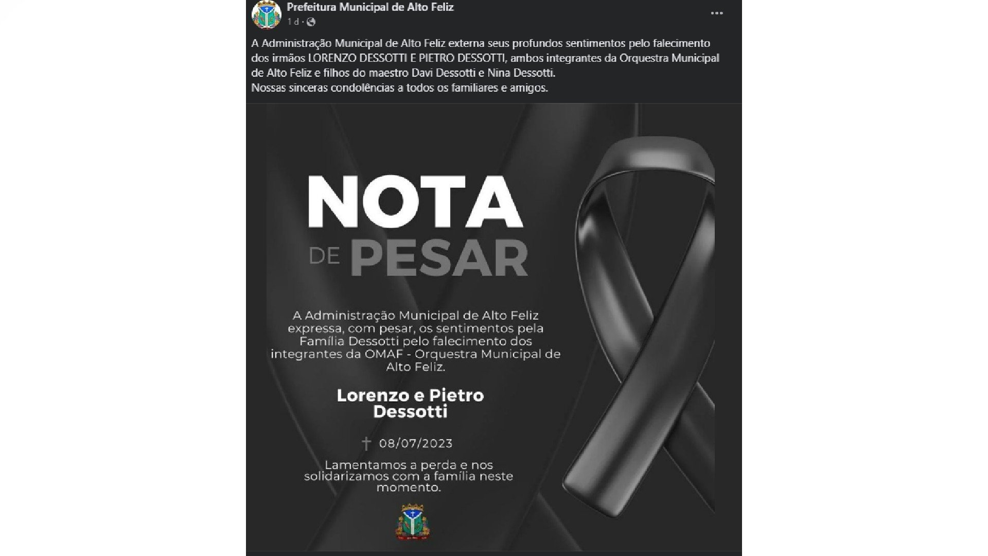 RS: conheça os irmãos músicos que morreram em acidente de trânsito 