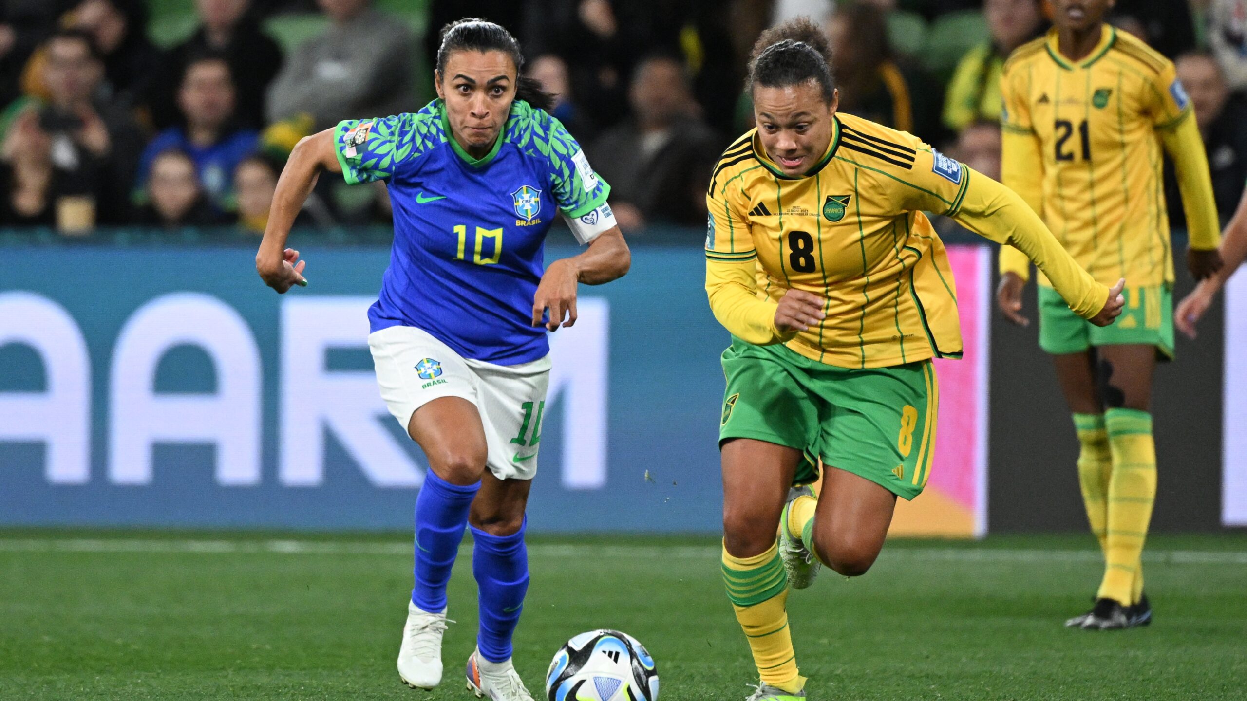 Brasil só empata com a Jamaica e está eliminado da Copa do Mundo Feminina