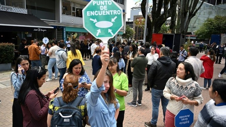 terremoto capital Colômbia