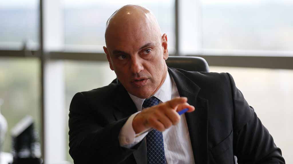 Moraes: ministro aguarda pedido da PF para determinar o bloqueio do PIX