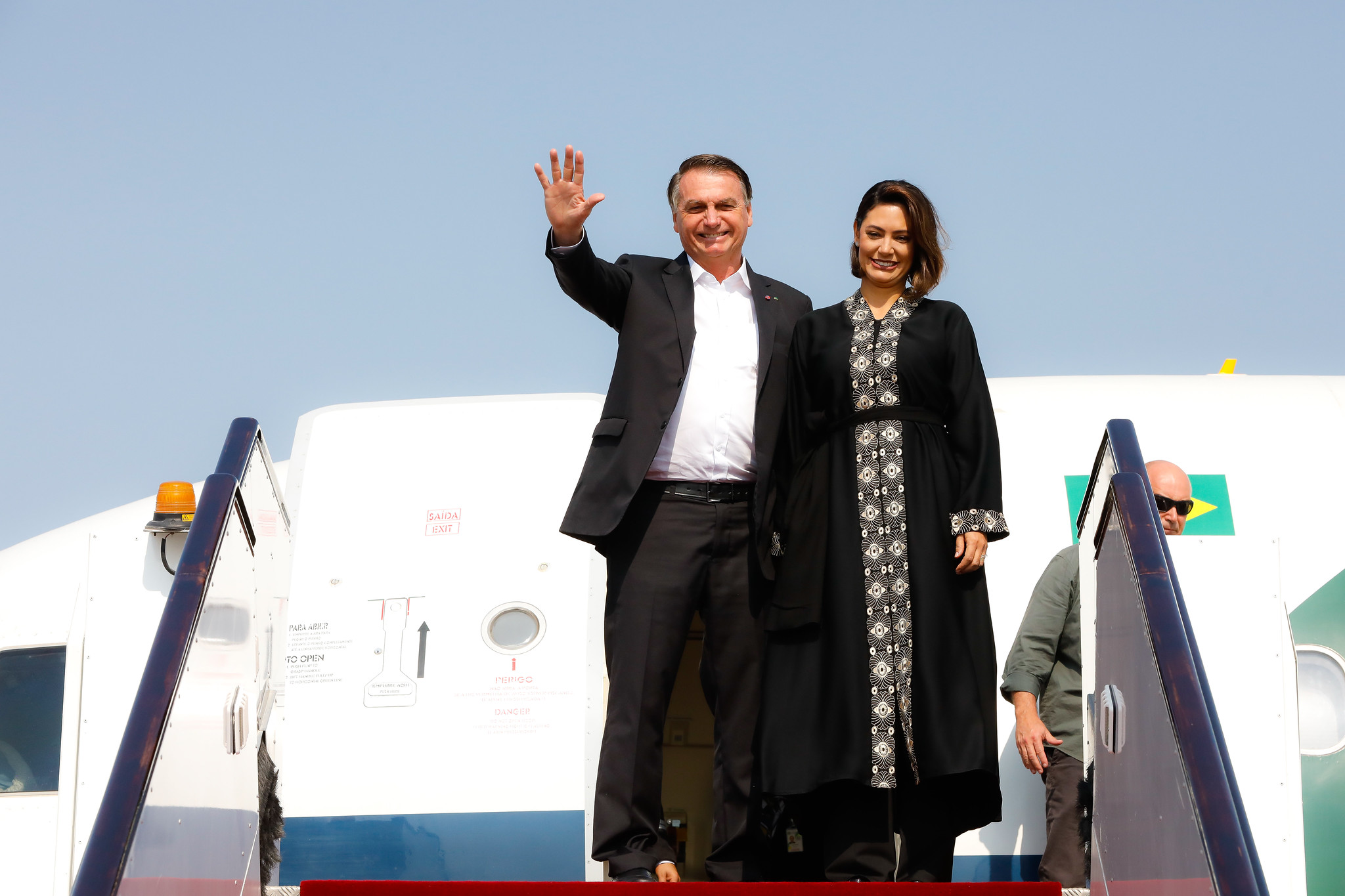 Ex-presidente Jair Bolsonaro e Michelle Bolsonaro