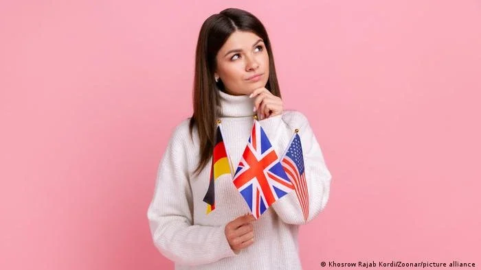 Idioma inglês em campanha de conquista na Alemanha