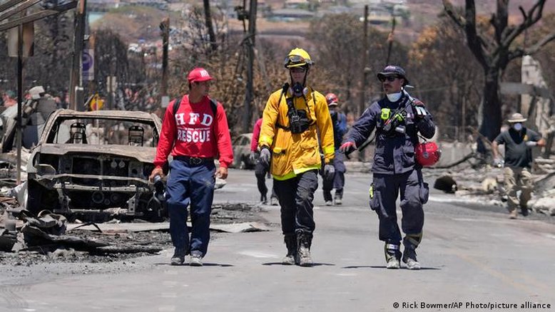 Sobe para 111 número de mortos nos incêndios no Havaí