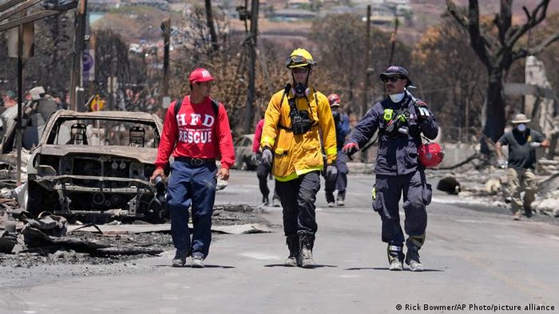 Sobe para 111 número de mortos nos incêndios no Havaí