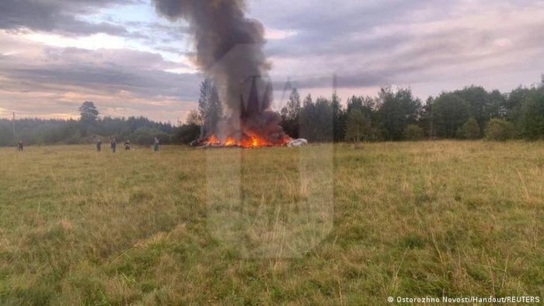 Chefe do Grupo Wagner estava em avião que caiu, diz Rússia