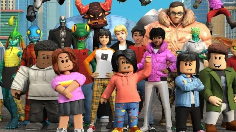 Avatares na plataforma Roblox