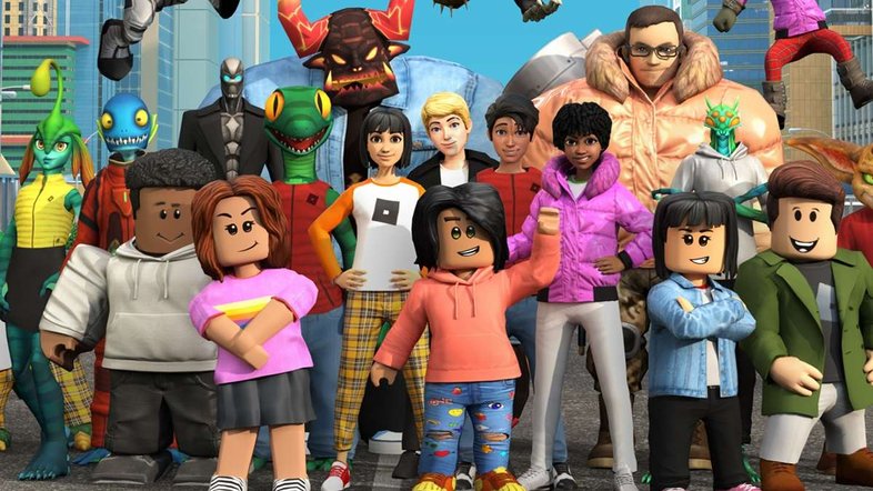 Avatares na plataforma Roblox