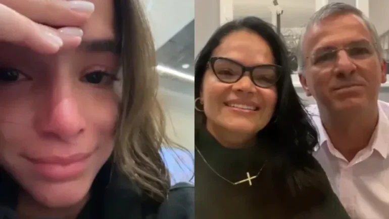 Bruna Marquezine se emociona com mensagem dos pais