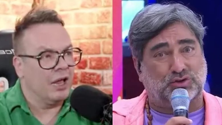 Felipeh Campos diz que Zeca Camargo precisa ‘de um banho’