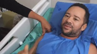 Motorista lesionado por aparelho de academia no Ceará diz que voltou a sentir as pernas