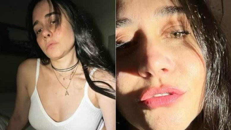 ‘Foto conceito’, brinca Alessandra Negrini ao posar de lingerie branca