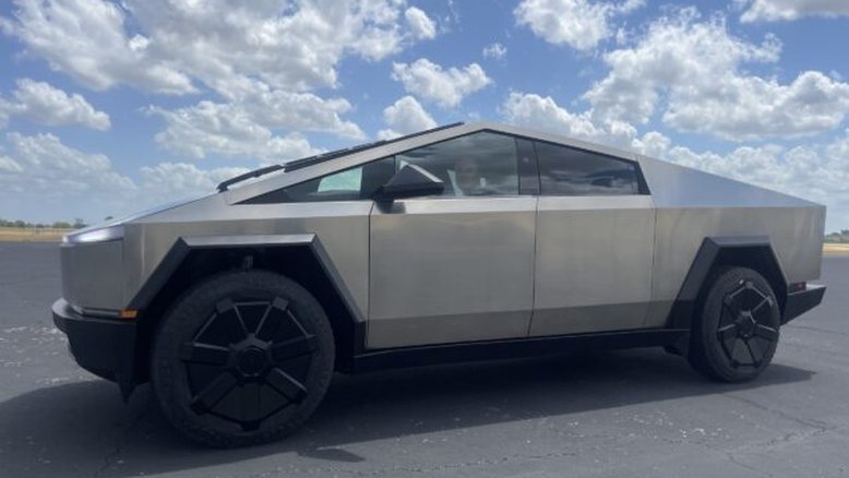 O futurista Cybertruck de Elon Musk se aproxima da estreia