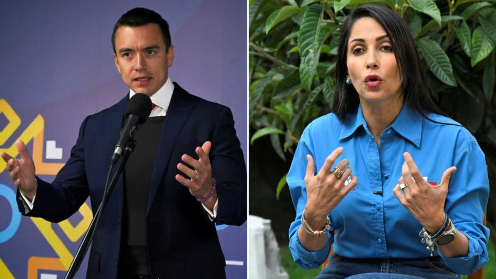 Daniel Noboa e Luisa González vão disputar o segundo turno das eleições no Equador