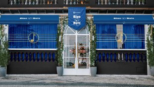 Fachada do novo Blue Note Rio