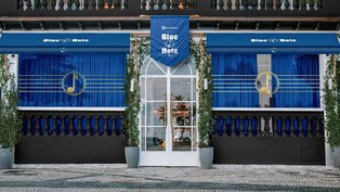 Fachada do novo Blue Note Rio