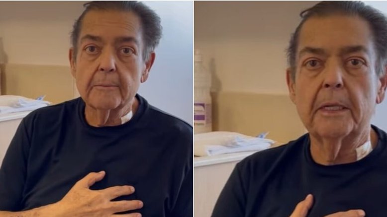Faustão faz declaração emocionada sobre o transplante e agradece à família do doador