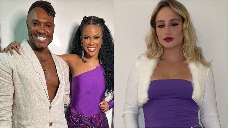 Fred Nicácio arrogante e Bruna Griphao acompanhada; confira bastidores da gravação do DVD de Marvvila