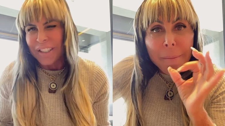 Gretchen muda e aparece com novo visual: 'bem funkeira'