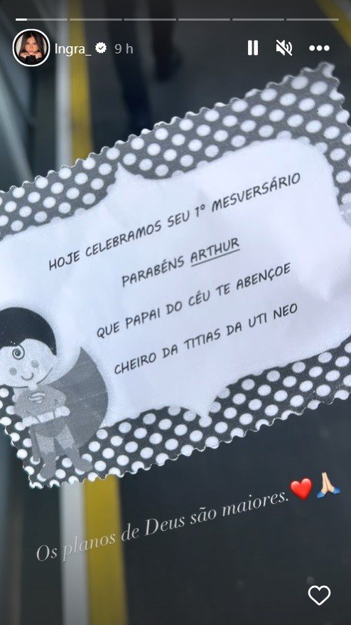 Mulher de Zé Vaqueiro desabafa sobre estado de saúde do filho: 'Segue sendo forte e guerreiro' 4 Mulher de Zé Vaqueiro desabafa sobre estado de saúde do filho: 'Segue sendo forte e guerreiro'