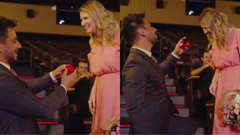 Ator Julio Rocha faz pedido de casamento