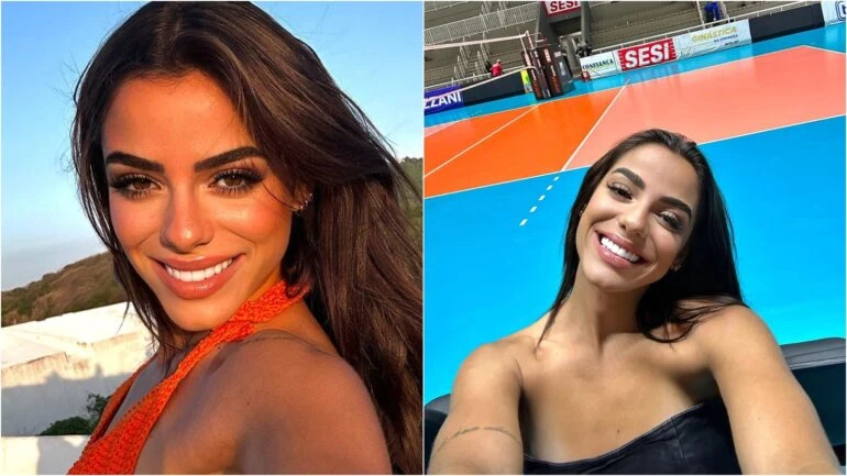 Ex-BBB Key Alves volta às quadras de vôlei e faz mistério sobre o time: ‘Volto a jogar?’