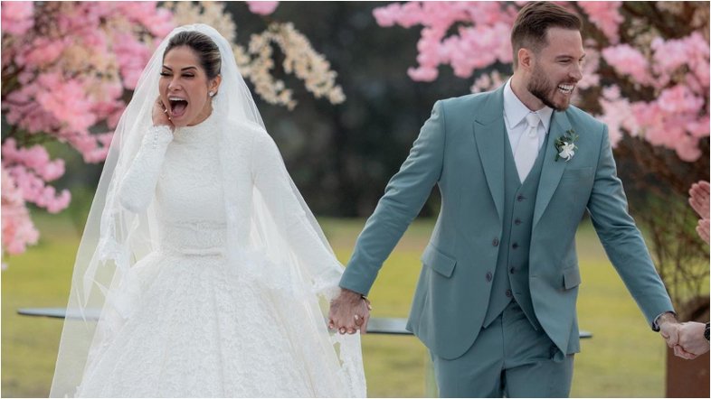 Maíra Cardi abre álbum de casamento com Thiago Nigro: ‘Juntos até o fim’