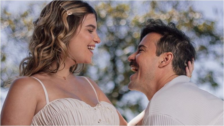 Nasce Manoela, filha de Paulo Vilhena e Maria Luiza Silveira: ‘Família está completa’