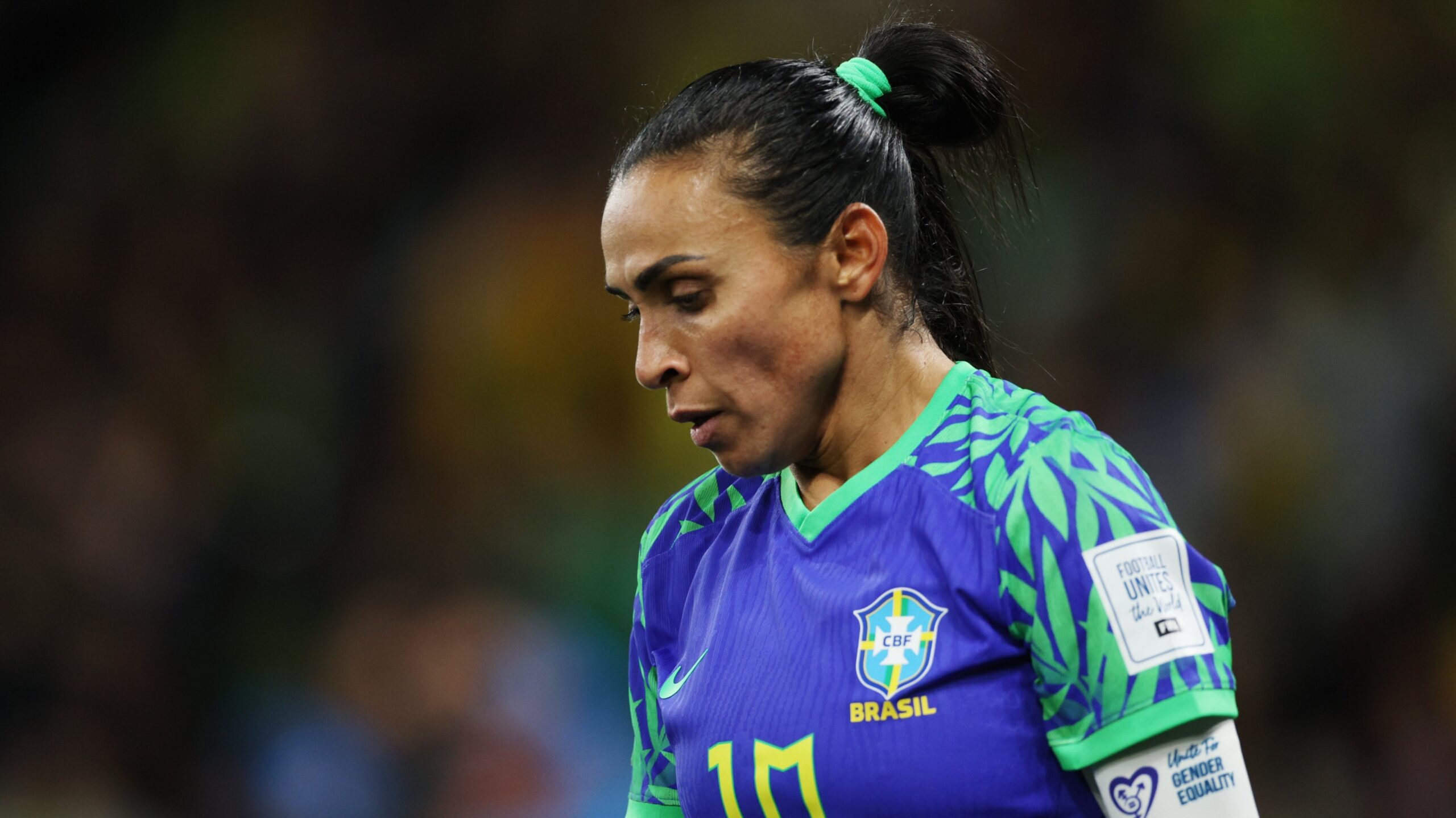 Após eliminação na Copa do Mundo Feminina, Marta faz apelo: 'Continuem apoiando'