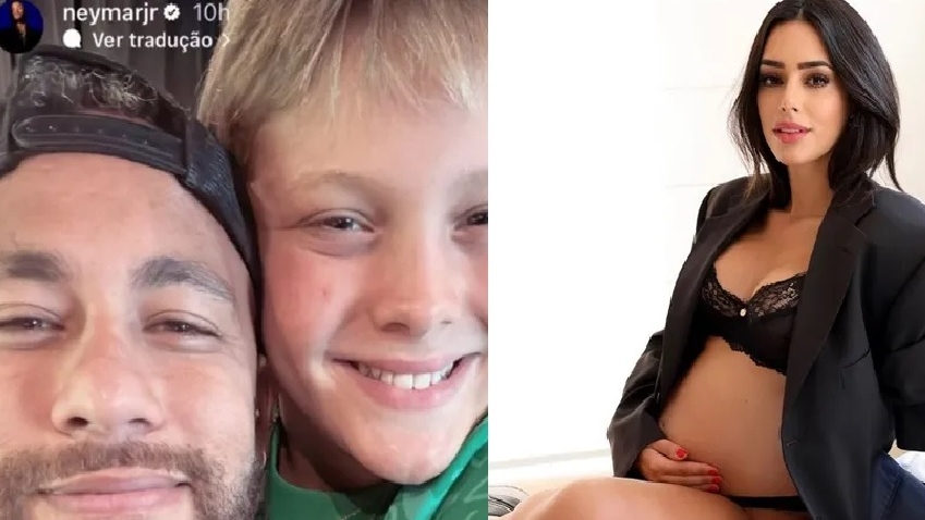 Neymar é detonado por posar com filho e não mencionar futura herdeira em Dia dos Pais