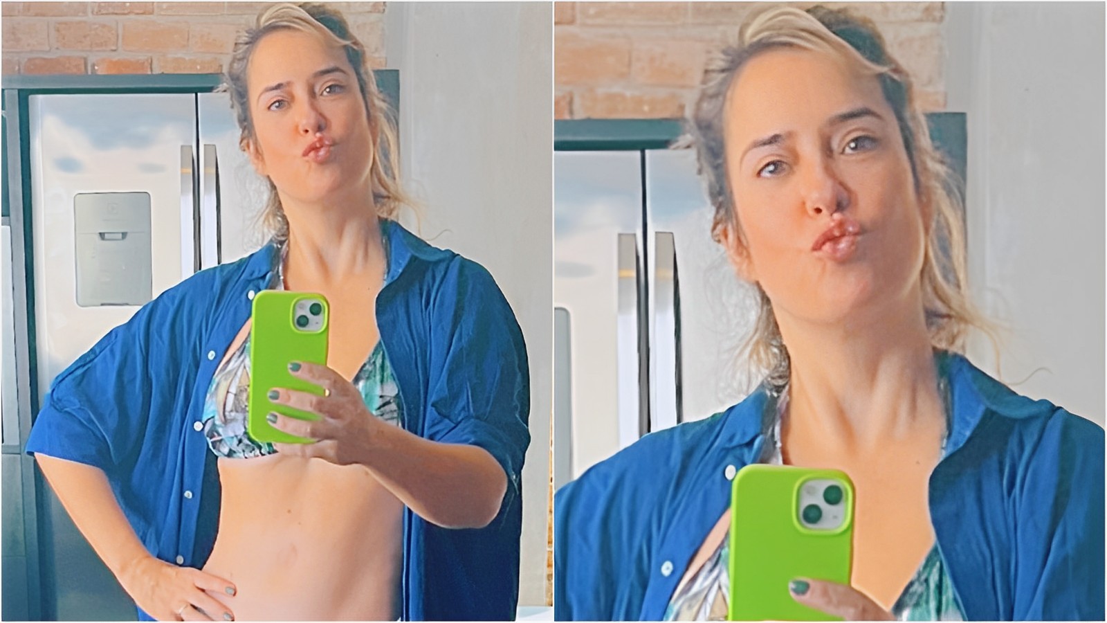 Paloma Duarte faz clique raro em pose de biquíni: ‘Amei’